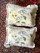 Load image into Gallery viewer, Blue “Summerby” Cushions