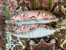 Load image into Gallery viewer, Pink "Tulips of Belgravia" Cushions