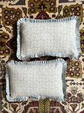 Load image into Gallery viewer, Aqua "Oaken" Cushions