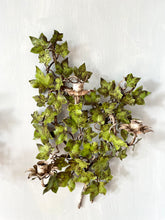 Load image into Gallery viewer, Large Italian 1940s Ivy Tole Sconces
