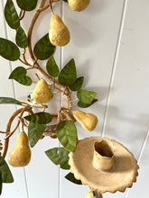 Load image into Gallery viewer, Italian Pear Tole Candle Sconce
