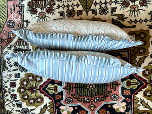 Aqua "Oaken" Cushions
