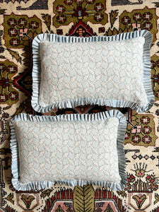 Aqua "Oaken" Cushions